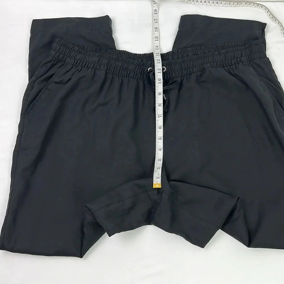 Lands’End New Women’s 20W Black WXR Woven Soft Pant Pockets Elastic Waistband - Picture 7 of 8